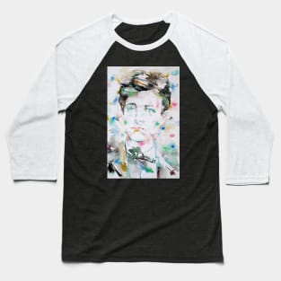 ARTHUR RIMBAUD watercolor portrait .3 Baseball T-Shirt